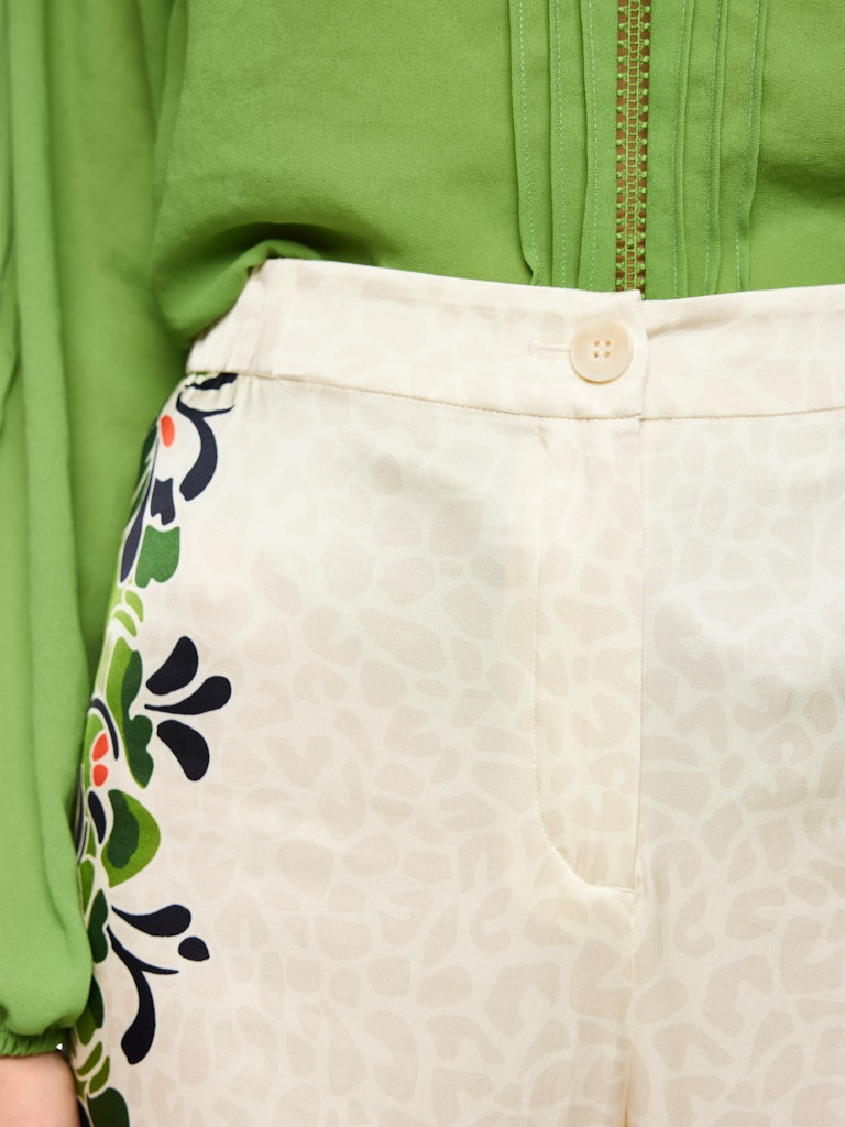 Fließende Hose WARRI mit Printmix