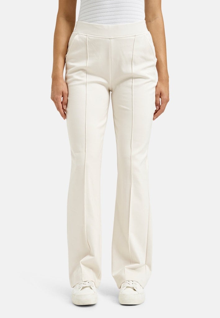 wideleg pants with elastic at back waist and french pockets