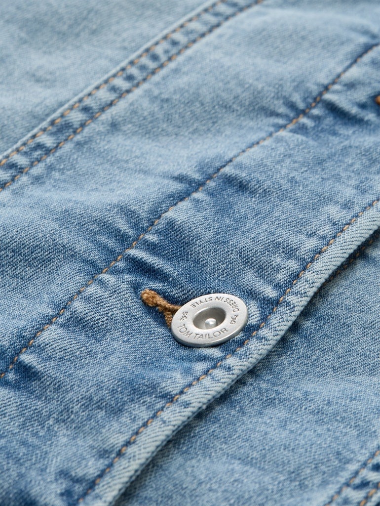 Jeansjacke mit Eingriffstaschen