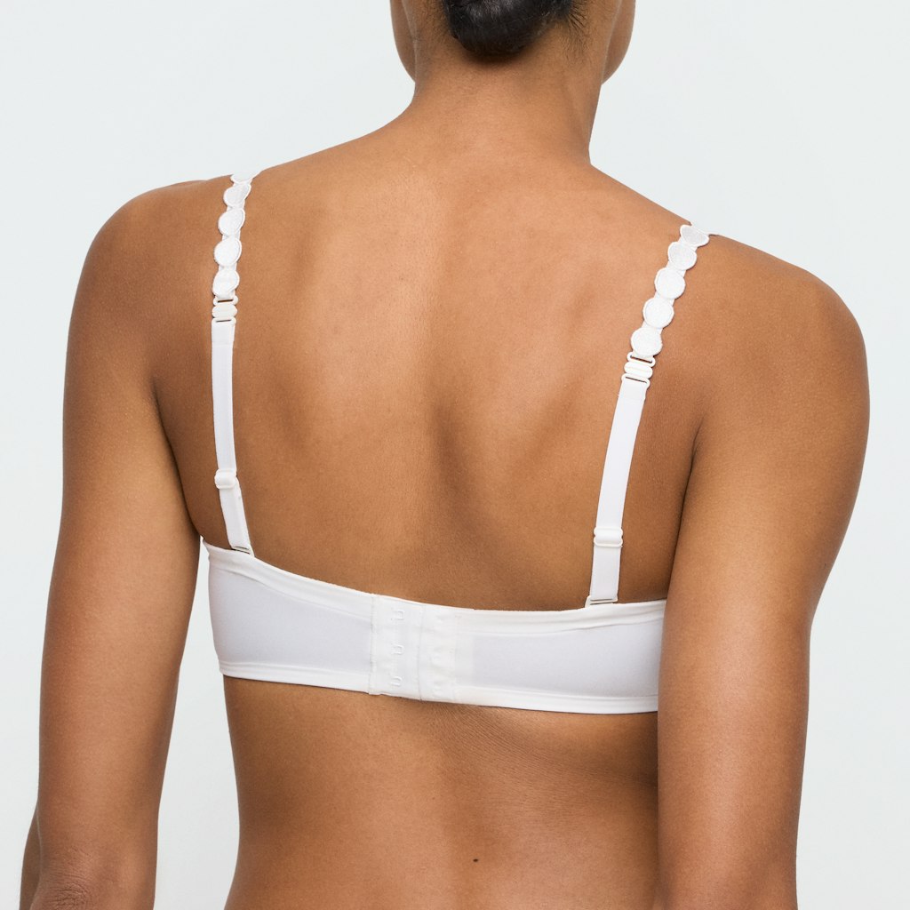 TOM natur Unterlegter BH Herzform