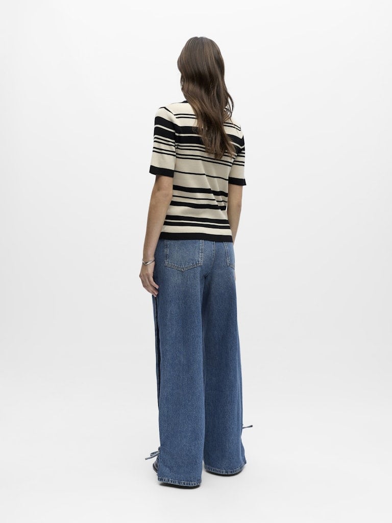 OBJESTER S/S NEW KNIT PULLOVER NOOS