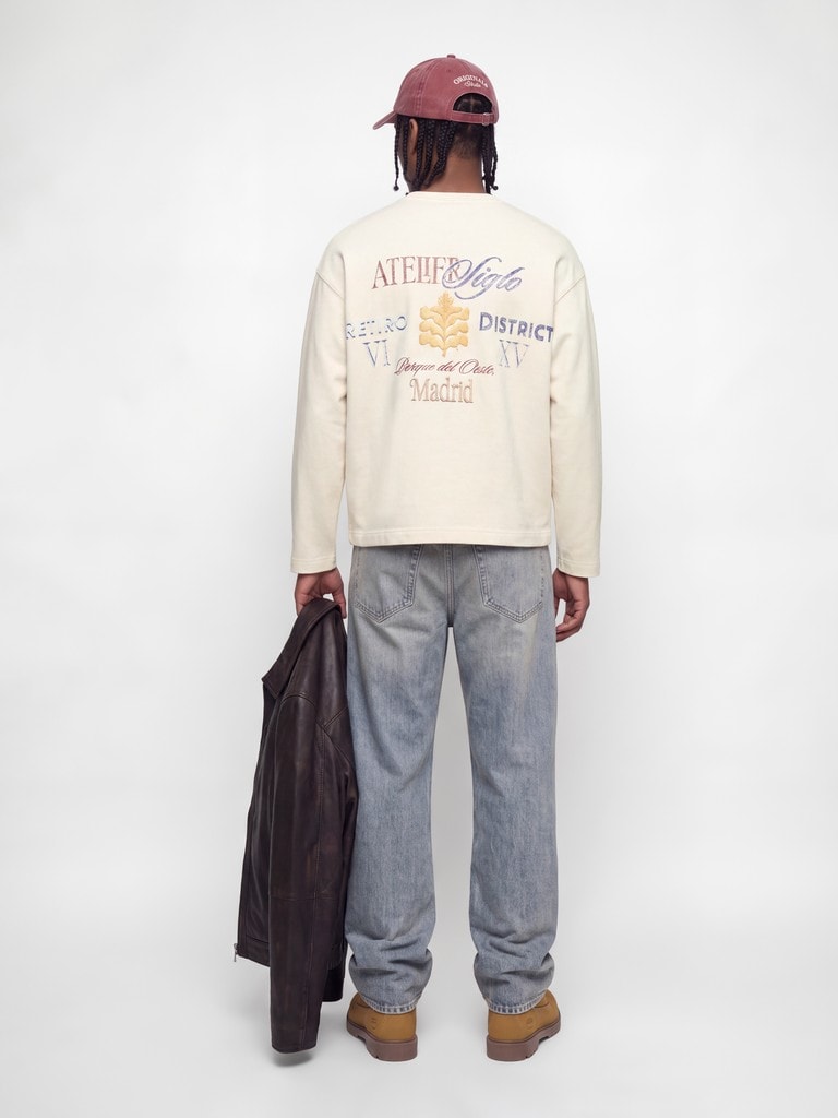 JORSALAMANCO GRAPHIC SWEAT CREW NECK