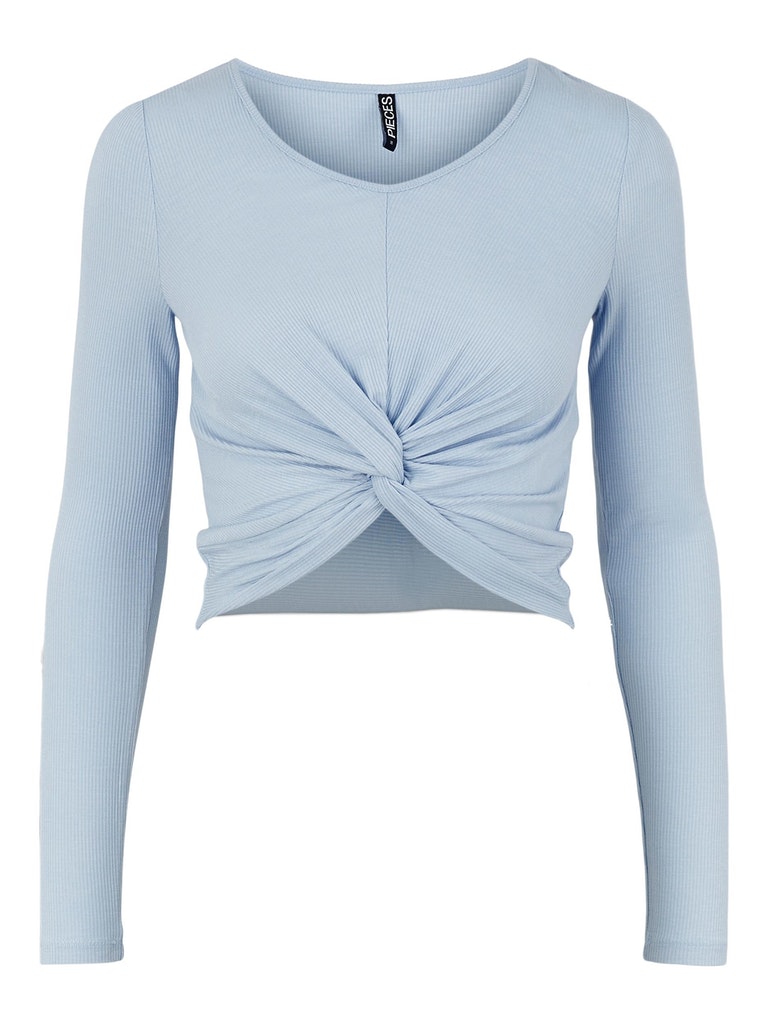 PCHUDA LS CROPPED TWISTED TOP BC