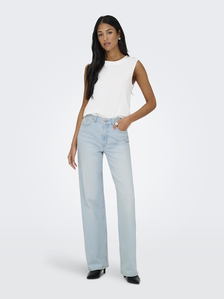 ONLJUICY HW WIDE LEG DOT114 DNM NOOS