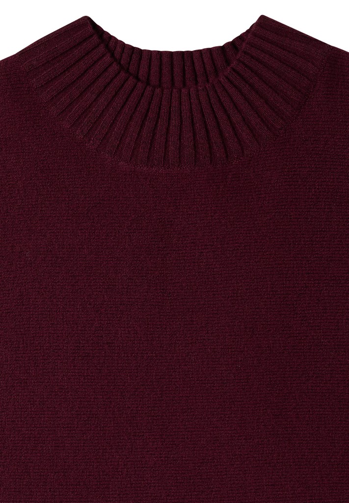 Dolman Pullover mit Turtle Neck