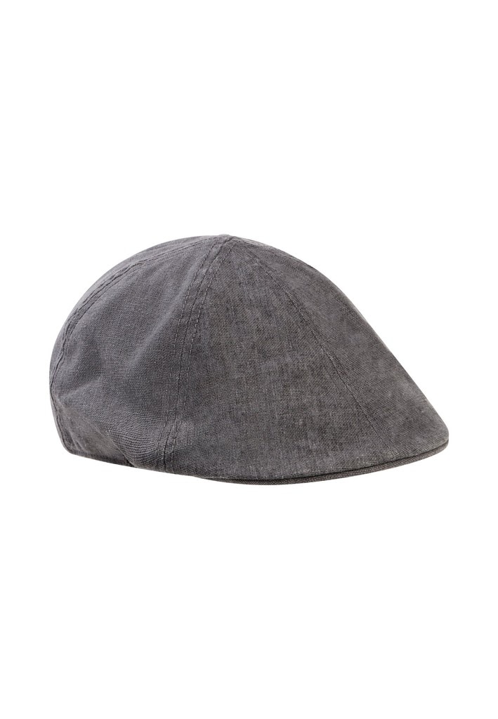 Flat Cap aus Leinen-Mix