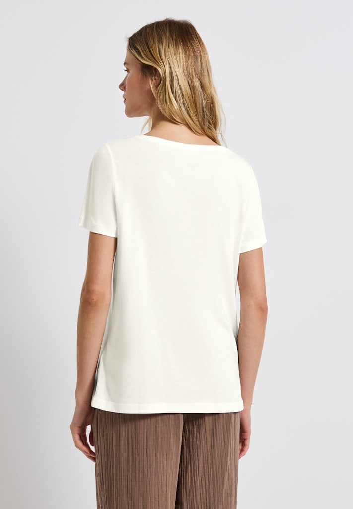 T-Shirt mit Wording Print