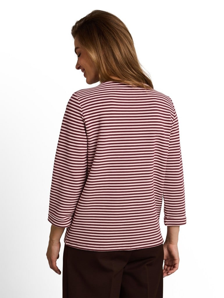 Langarmshirt mit Knopf-Details