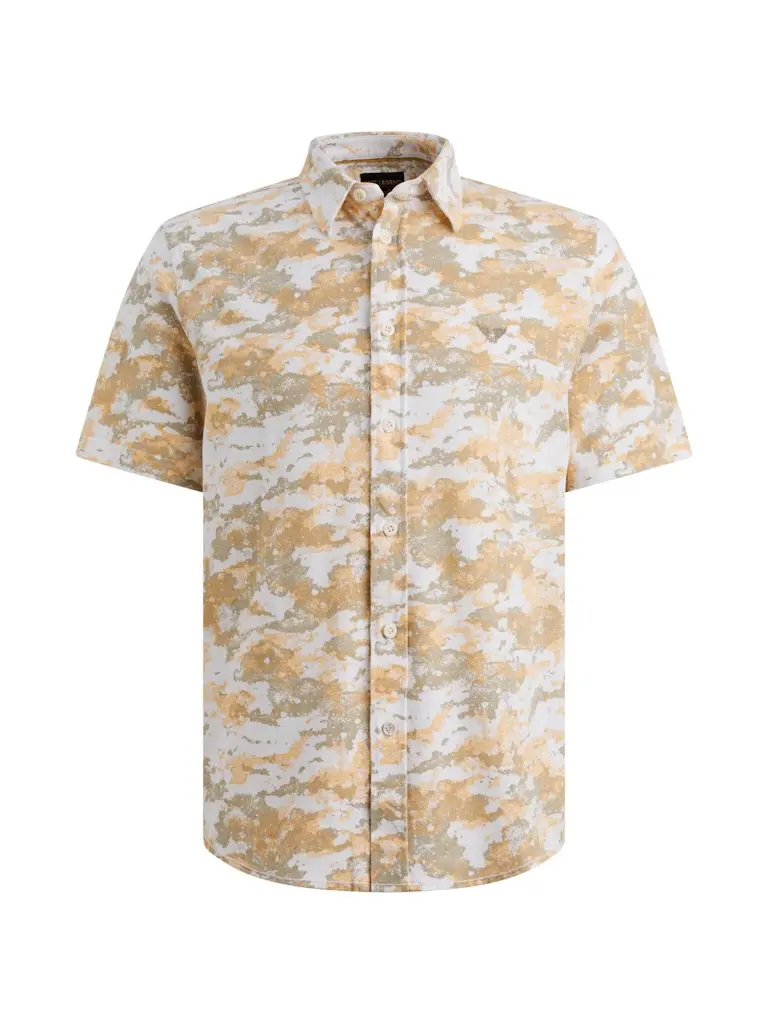 Skynight s/s AOP Abstract Cloud On Pique Jersey