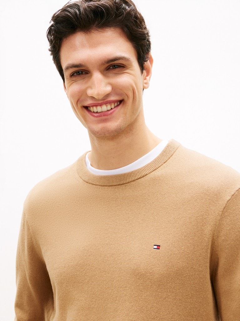 PIMA ORG CTN CASHMERE CREW NECK