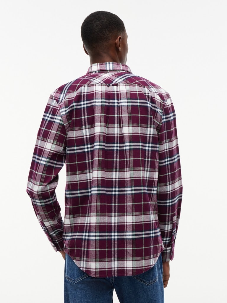 TJM REG FLANNEL CHECK SHIRT EXT