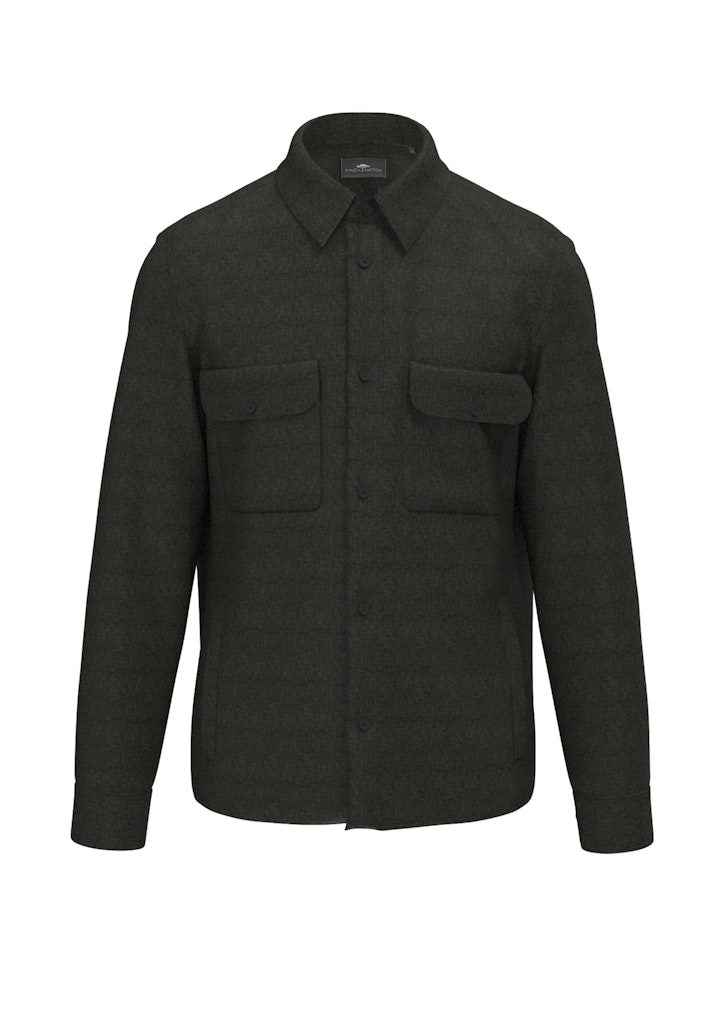Herringbone Linen Overshirt
