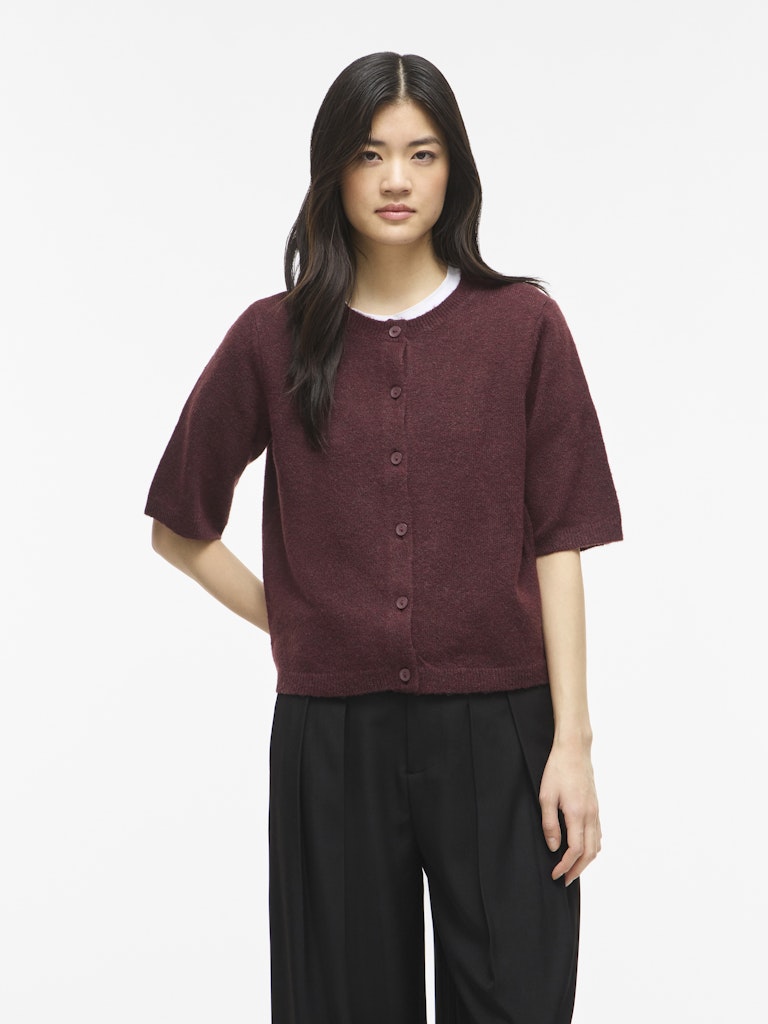 VILIGA 2/4 O-NECK KNIT CARDIGAN - NOOS