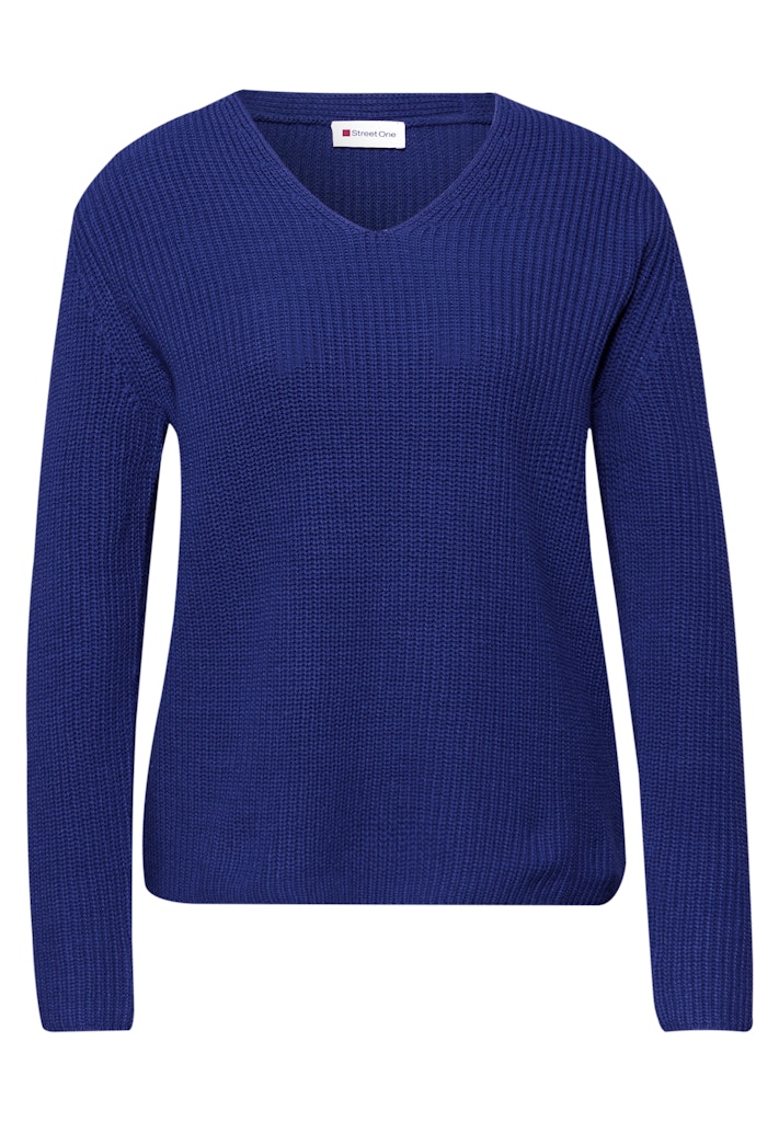 Pullover in Unifarbe
