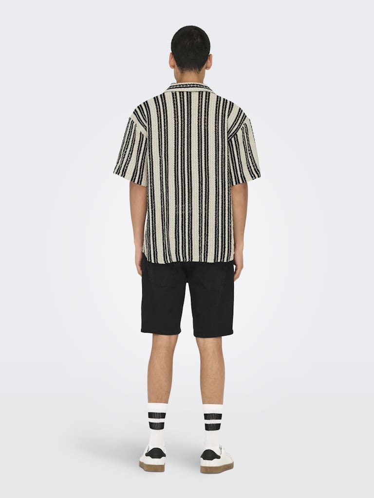 ONSDANI CROCHET SS SHIRT NOOS