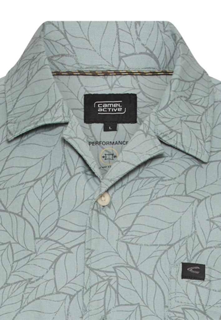 Kurzarmhemd mit Brusttasche