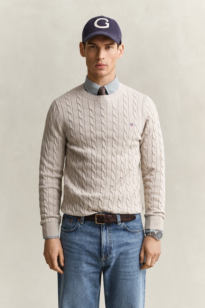 Classic Zopfstrickpullover