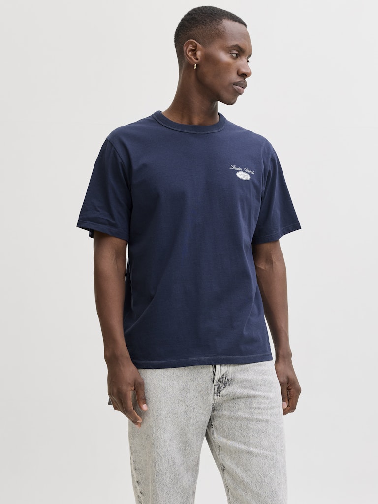 JJEDOVER GRAPHIC TEE SS CREW NECK SN