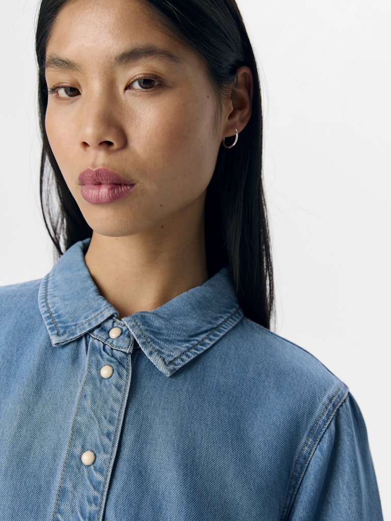 OBJFRAME 2/4 RE DENIM TOP NOOS