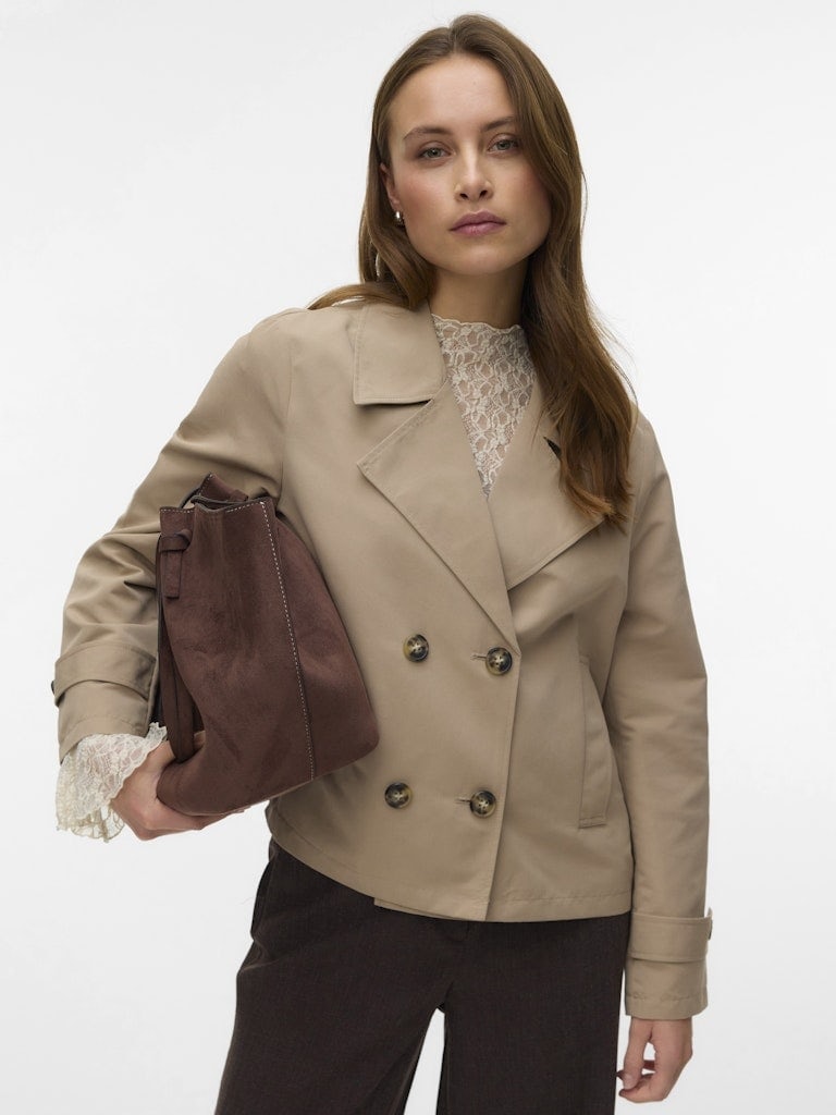 VMCHLOEMIA SHORT TRENCHCOAT NOOS