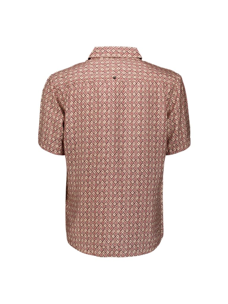 Shirt Short Sleeve Allover Printed