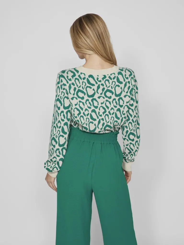 VIRIL L/S JACQUARD KNIT TOP/4