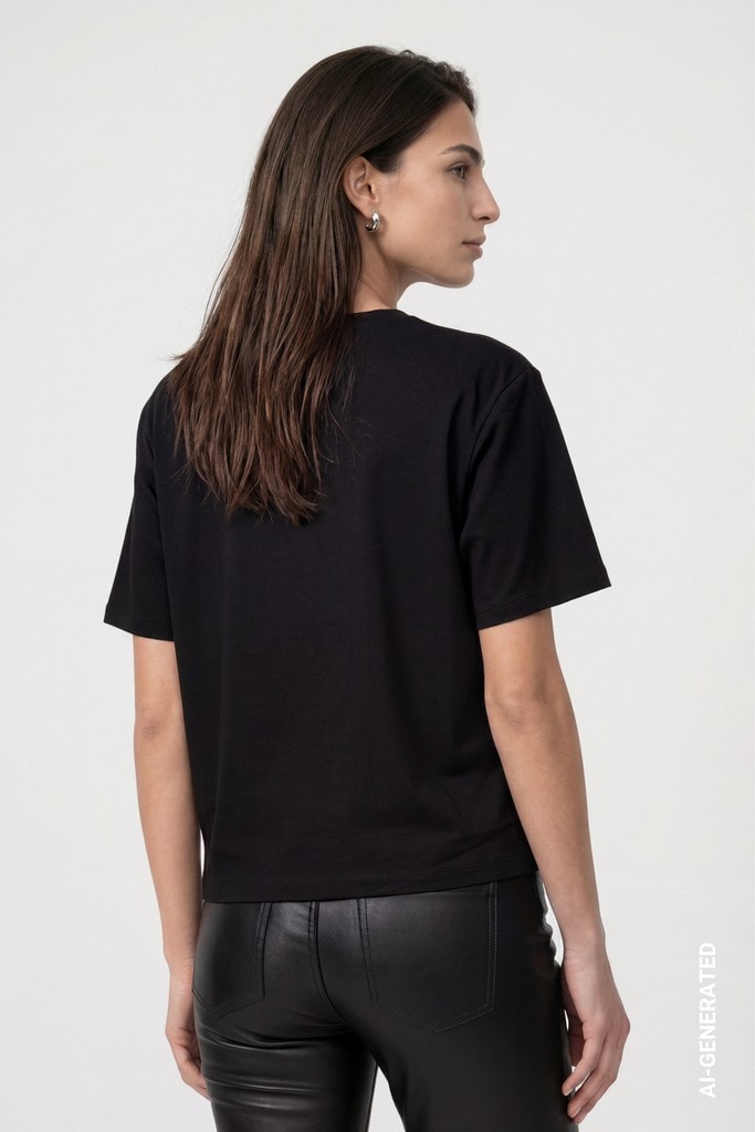 T-Shirt mit Schriftzug