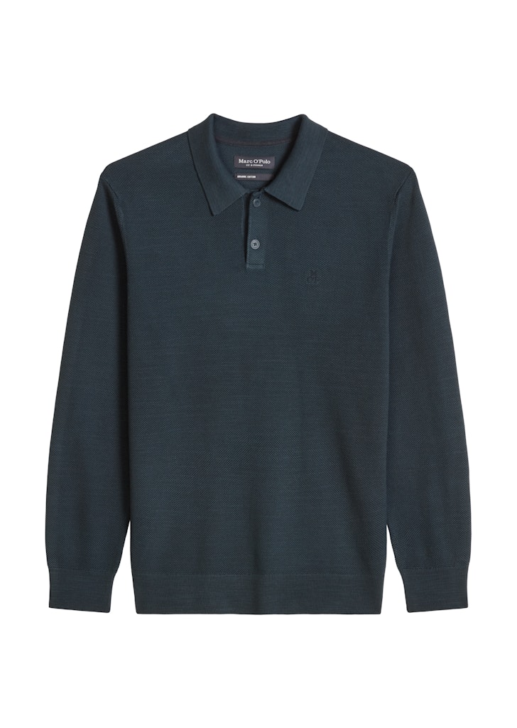 Strick-Poloshirt regular