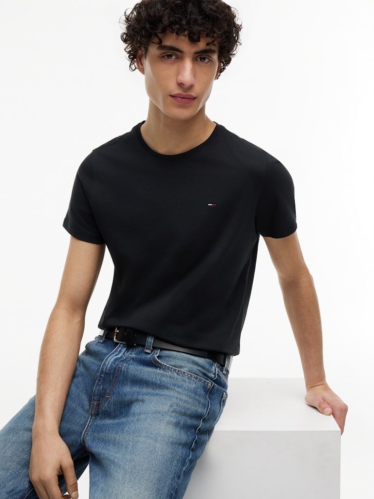 Tommy Flag Extra Slim Jersey T-Shirt