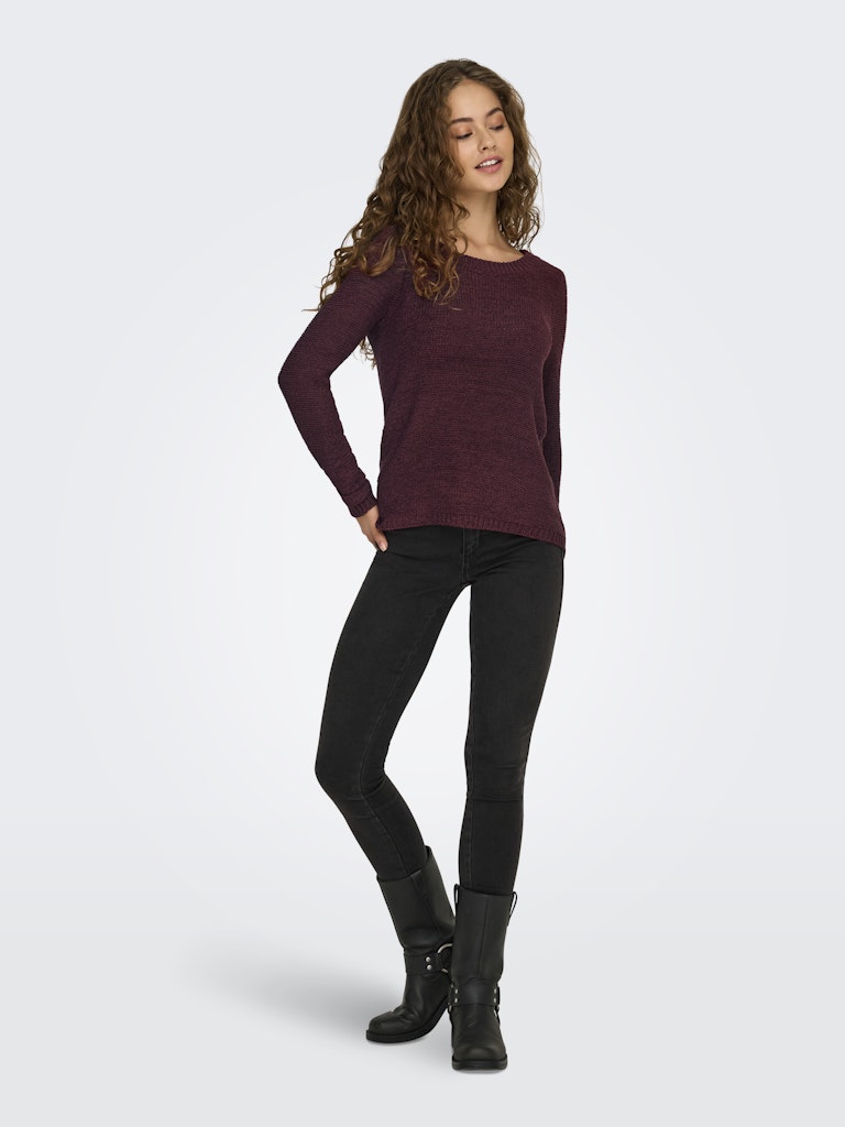 ONLGEENA XO L/S PULLOVER KNT NOOS