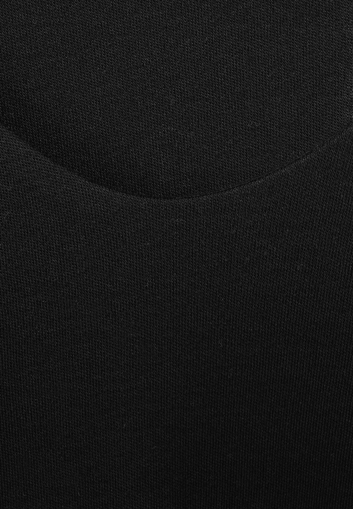 Basic T-Shirt mit blickdichter Front