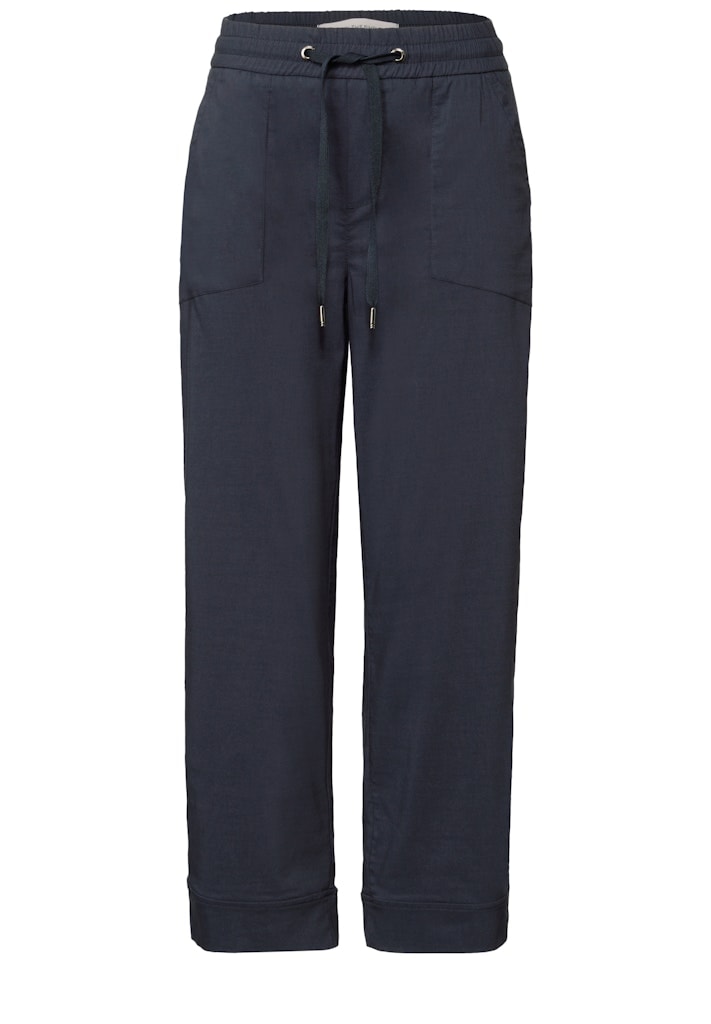 Casual Fit Hose mit Turn-Up