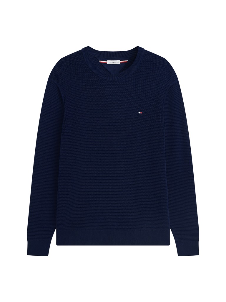 SEASONAL STRUCTURE CREW NECK