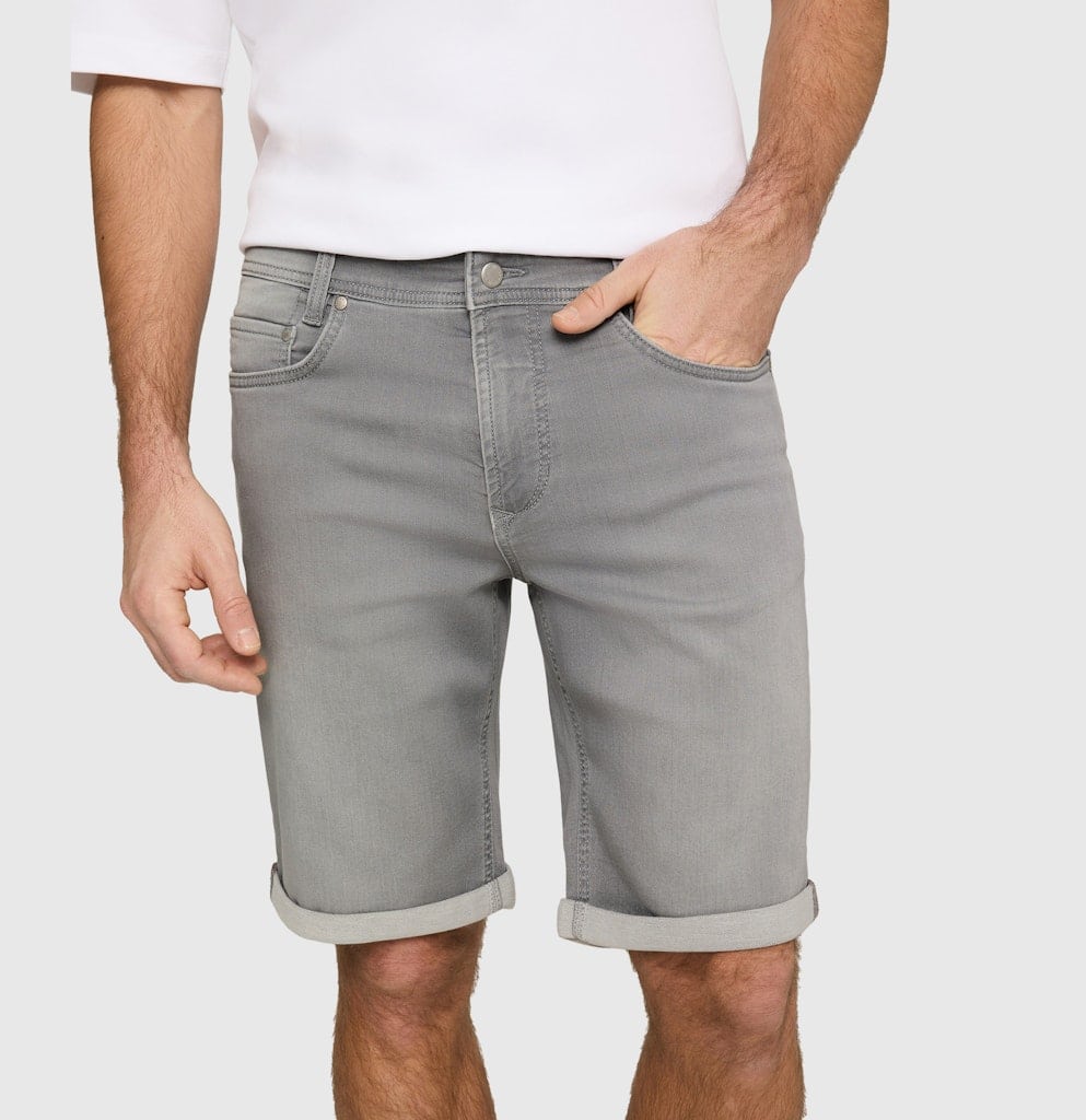 MAC JEANS - Jogn Bermuda, Light Sweat Denim