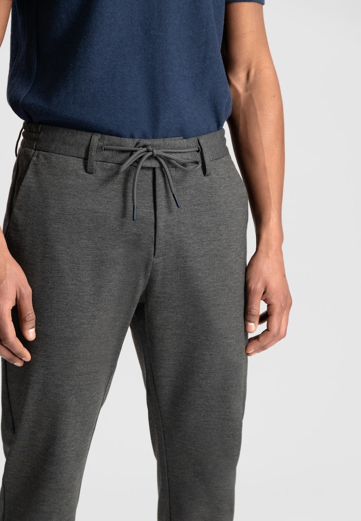 Lancaster Pattern Sweat Tapered Jogger