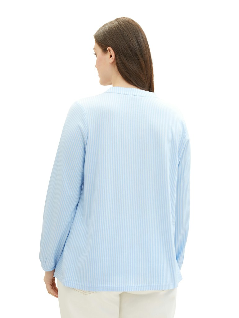 Plus Size - Blusenshirt mit Streifenmuster