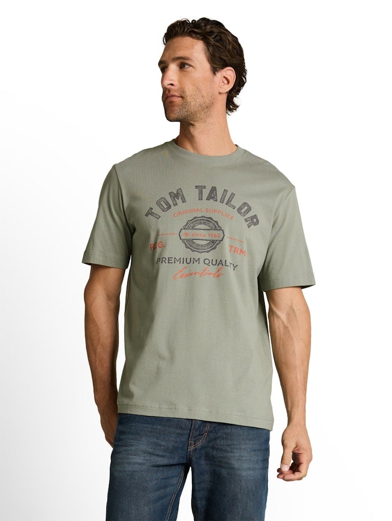 T-Shirt mit Logo-Print
