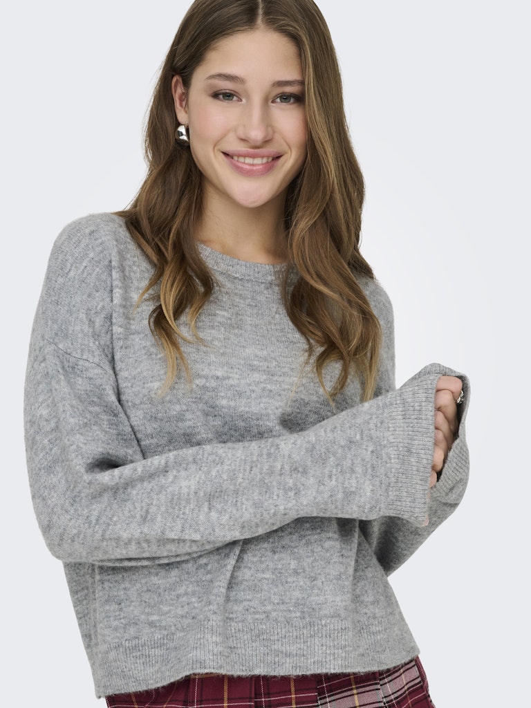 ONLSIMONI L/S O-NECK PULLOVER KNT NOOS