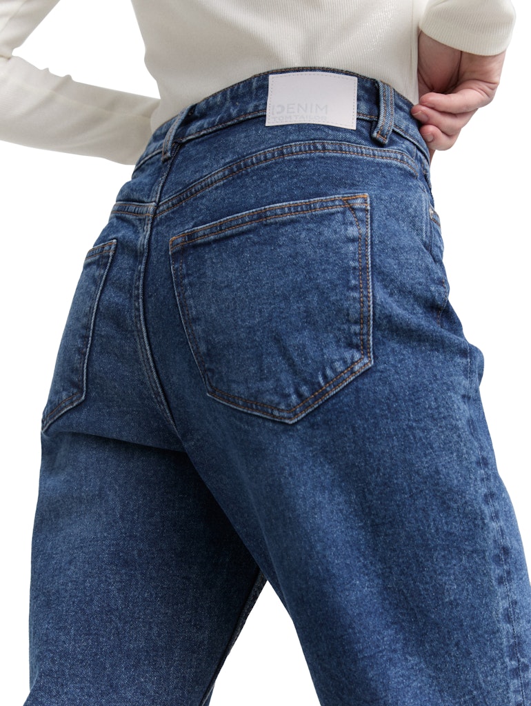 TTLINLEY MOM High Waist Ankle Jeans