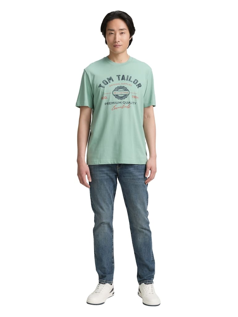 T-Shirt mit Logo-Print