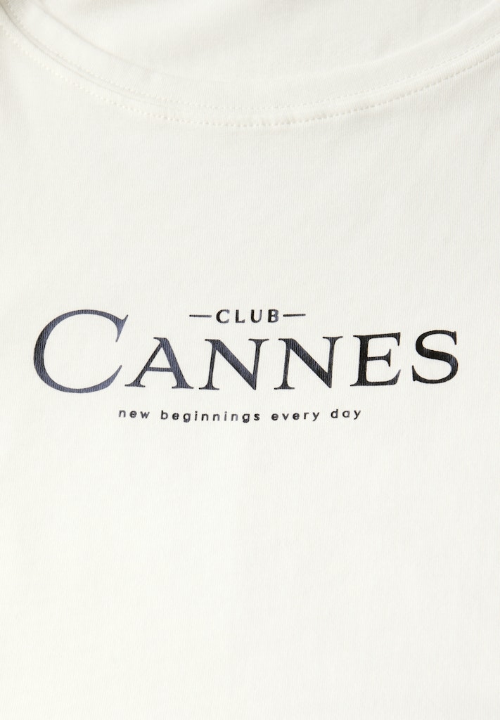 Shirt mit Folien-Wording