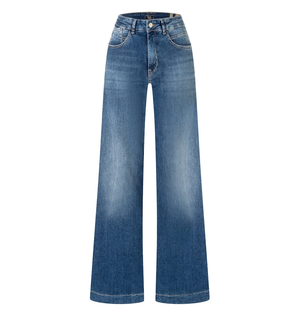 MAC JEANS - RICH PALAZZO, Light weight denim
