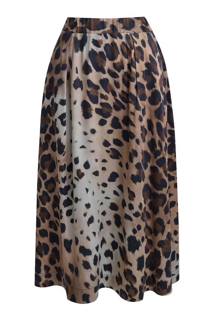 Printed Viscose Skirt