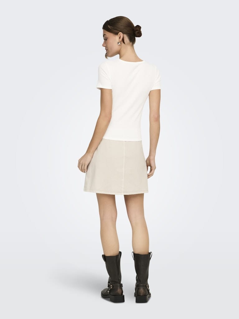 ONLELVA JUNE EMB S/S TEE JRS NOOS