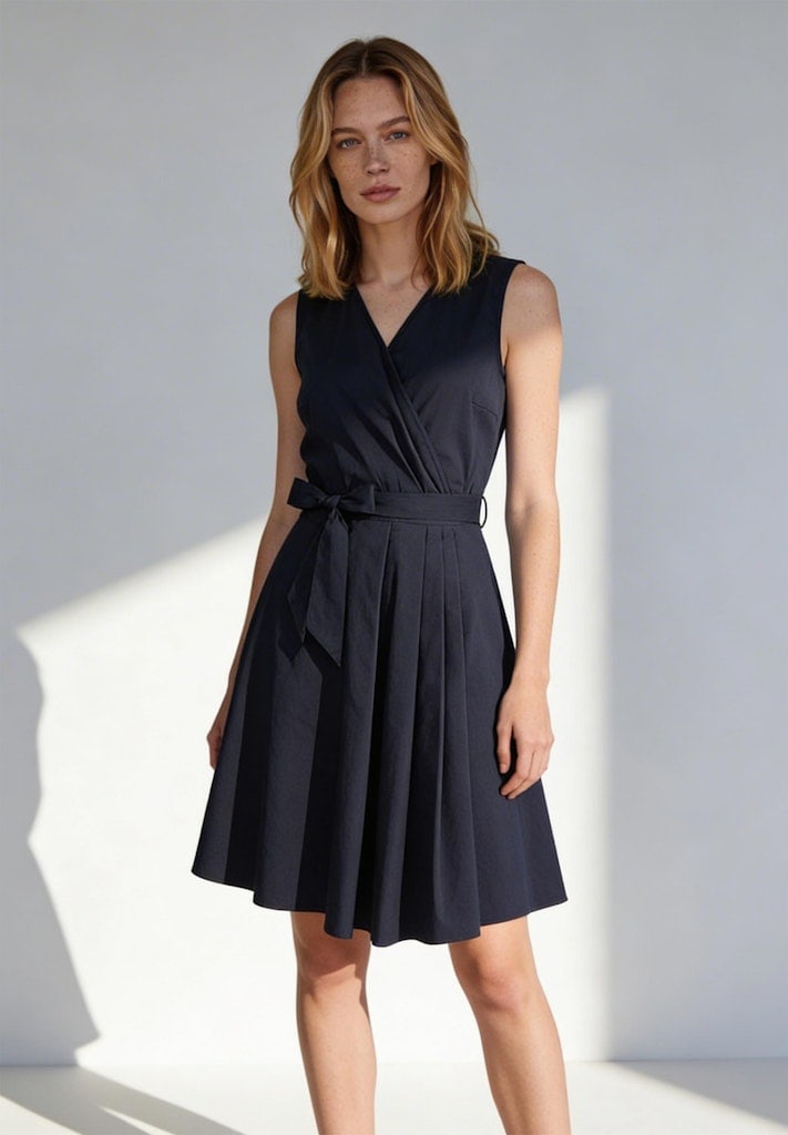 Blusenkleid mit Wickeloptik