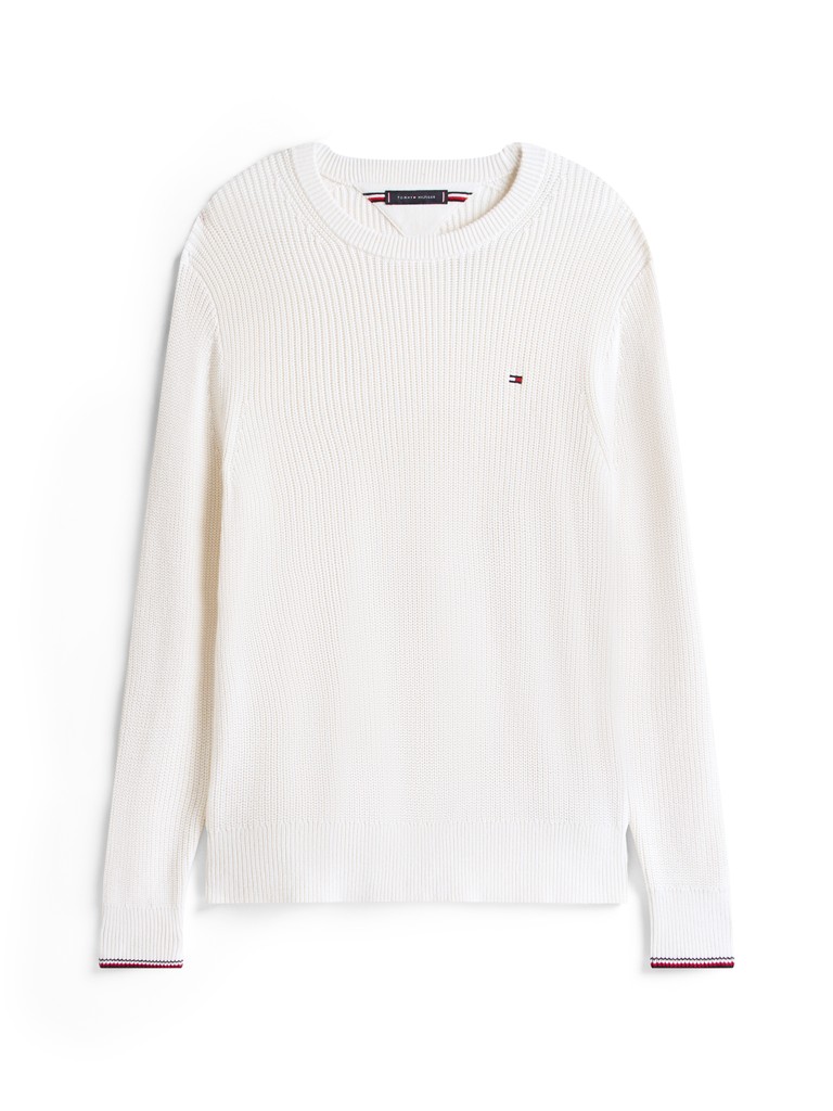 RWB RIB CREW NECK