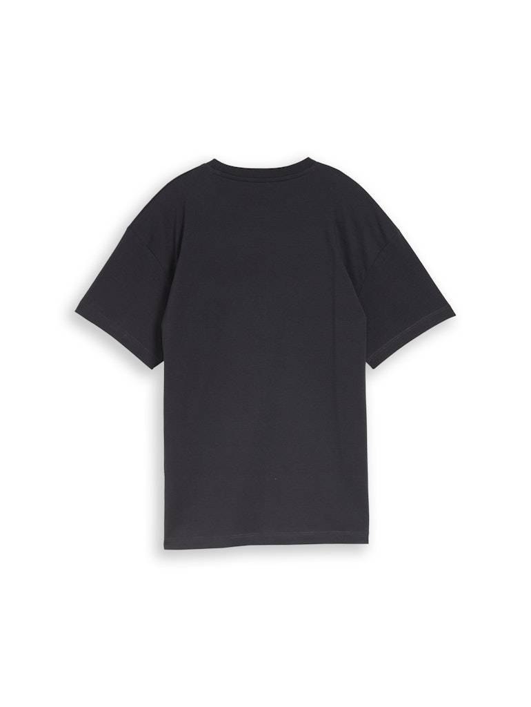 Oversize T-Shirt mit Foto-Print