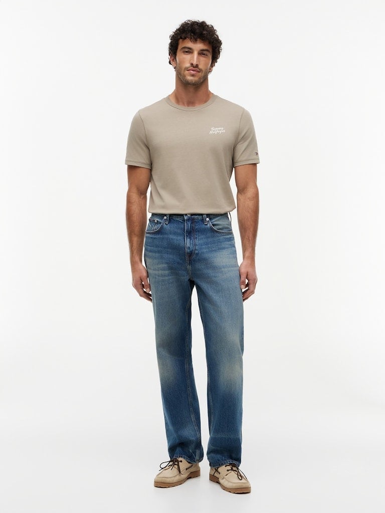 Back Photo Print Jersey T-Shirt