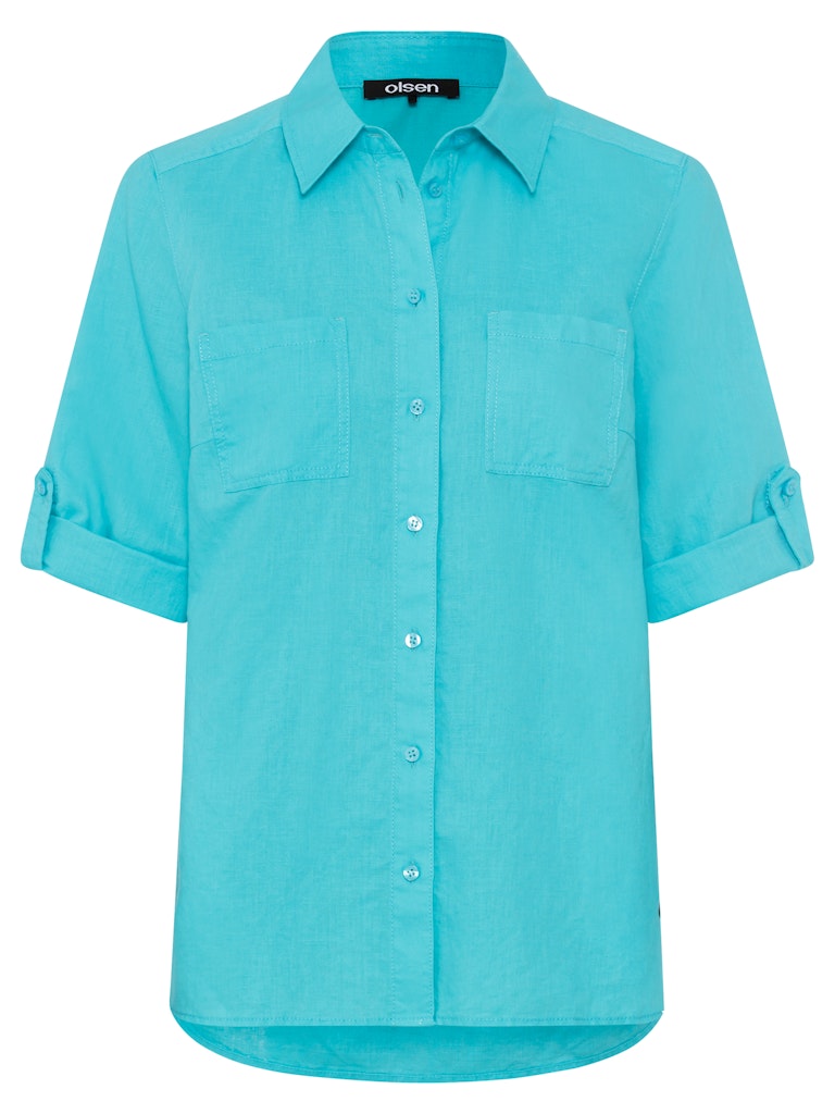 Blouse Woven Short Sleeves