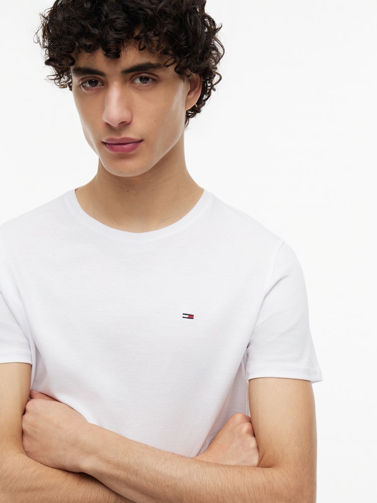 Tommy Flag Extra Slim Jersey T-Shirt